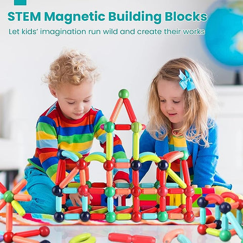 MAGNETIC BUILDING BAR BLOCKS